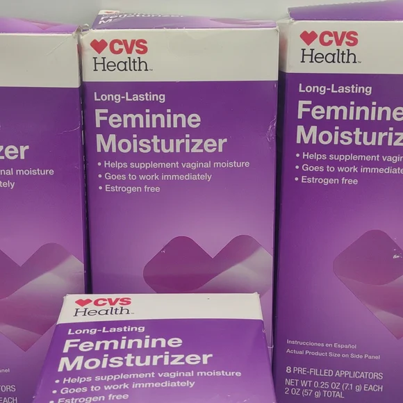 Feminine vaginal moisturizer CVS long lasting Big Lot 32 applications 2024 - Picture 2 of 7